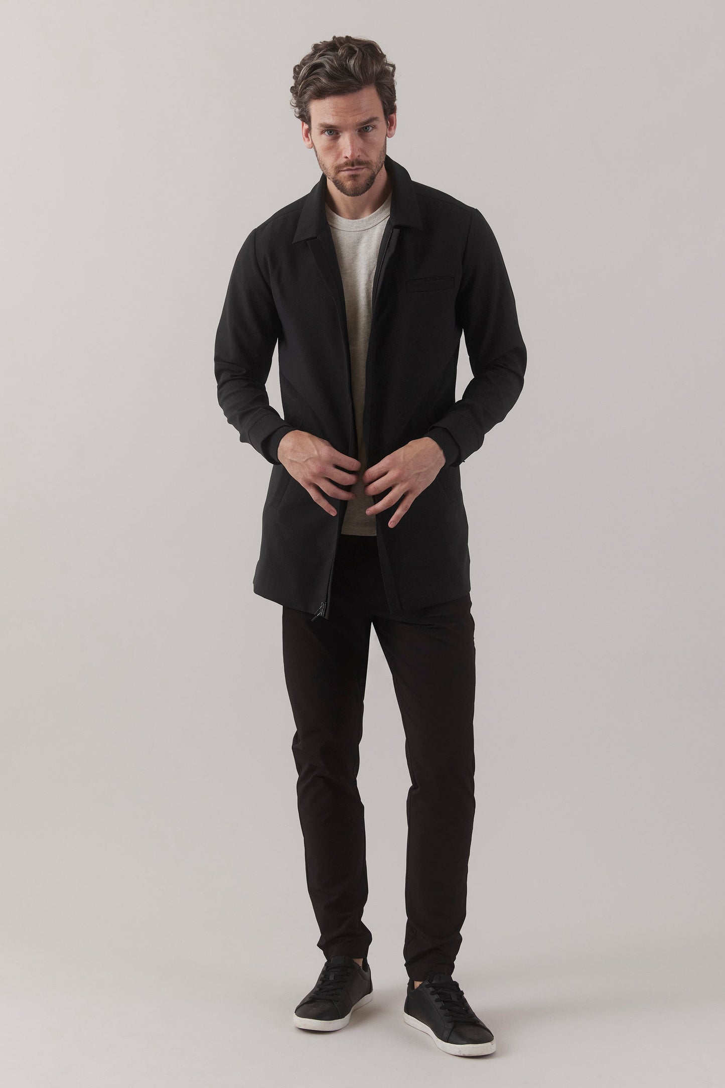 Homme Clinical Jacket - Black