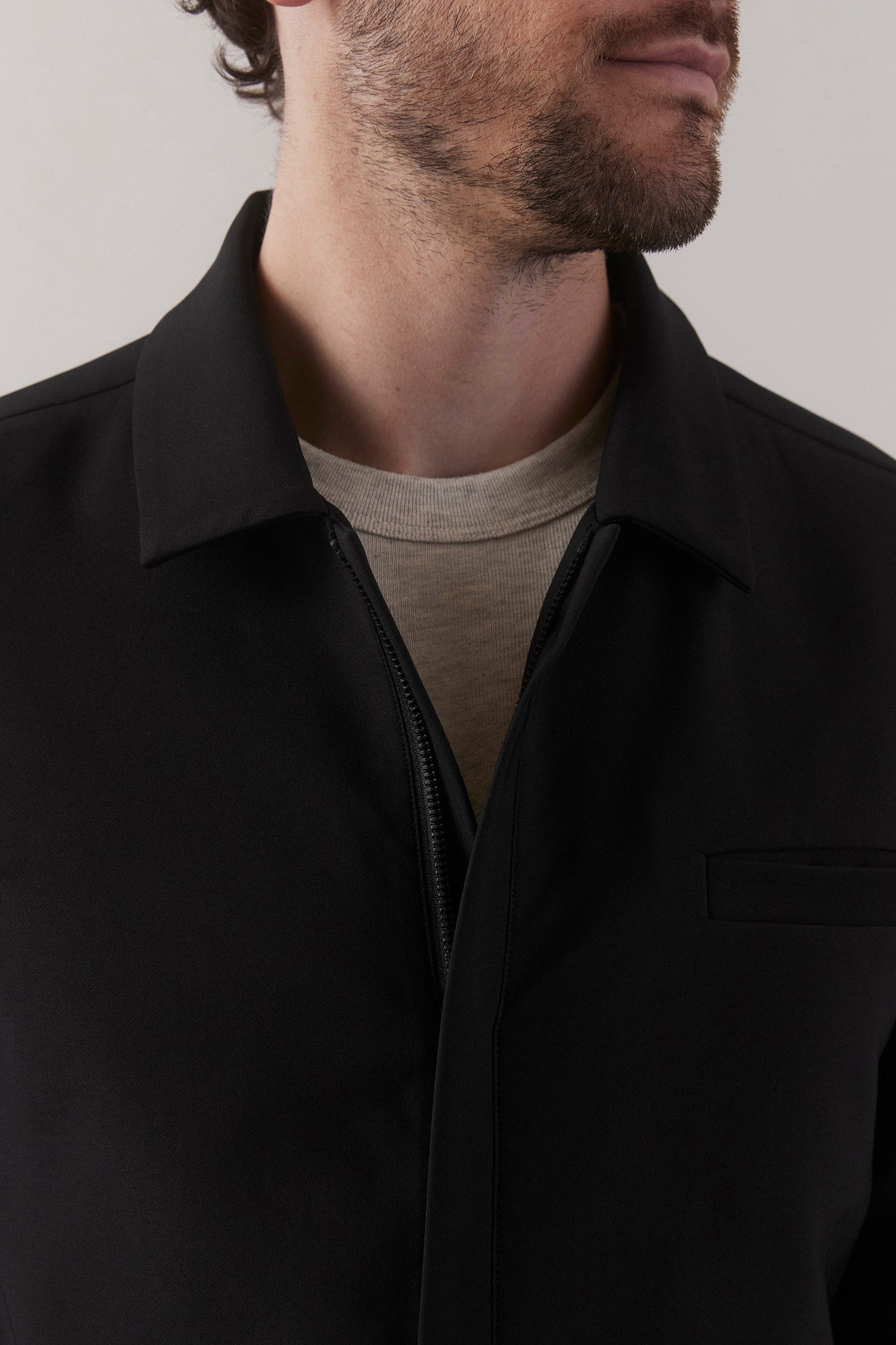 Homme Clinical Jacket - Black