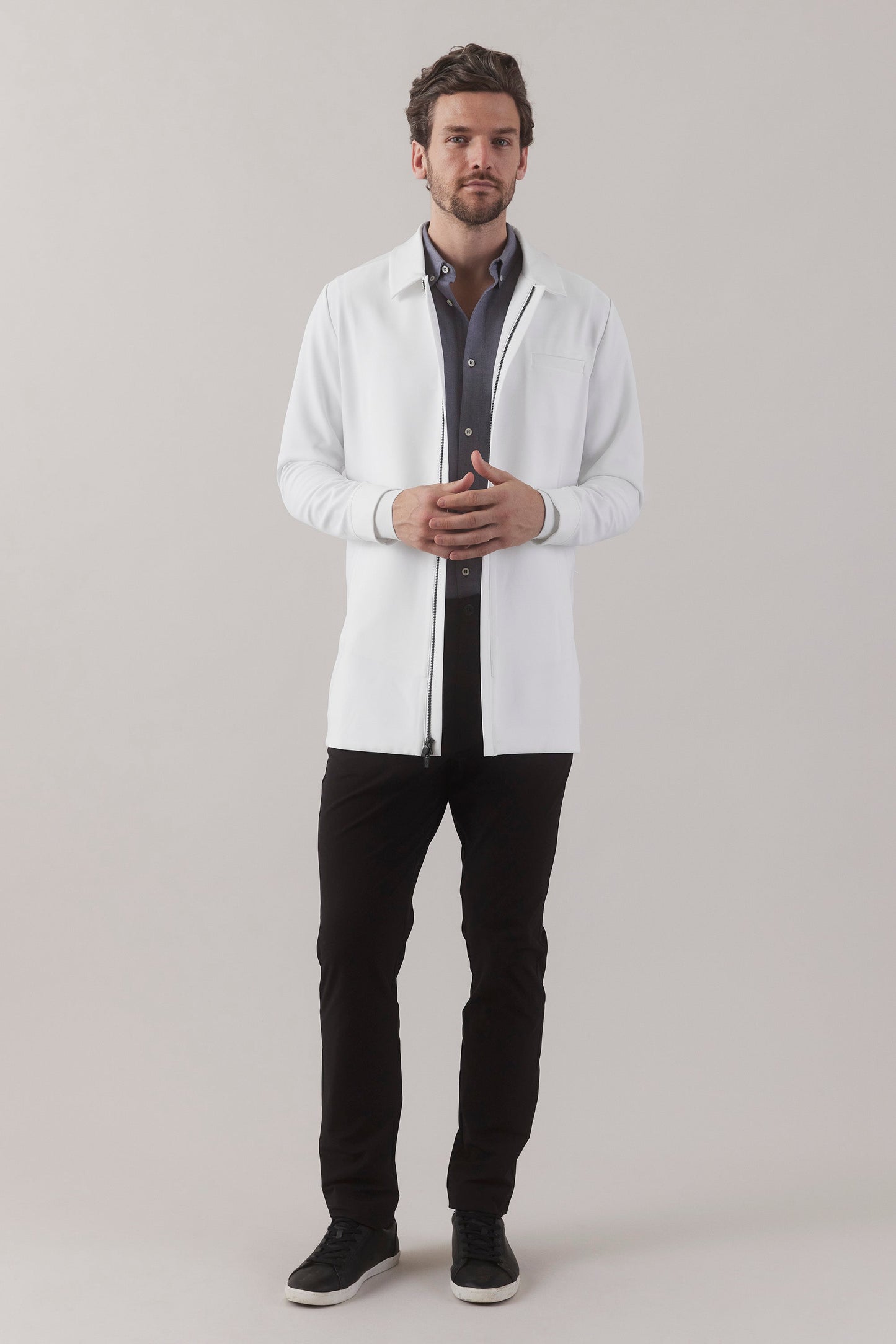 Homme Clinical Jacket - White