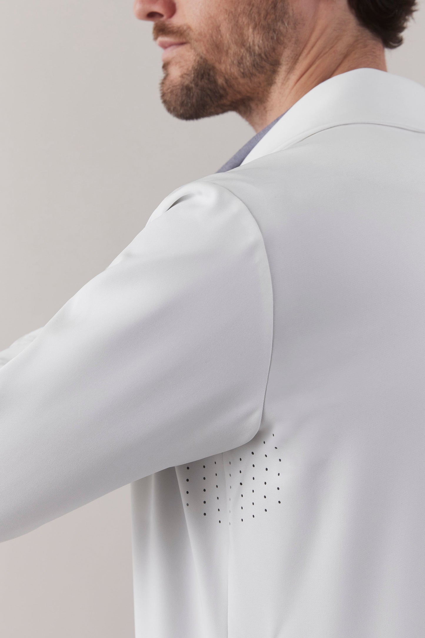 Homme Clinical Jacket - White