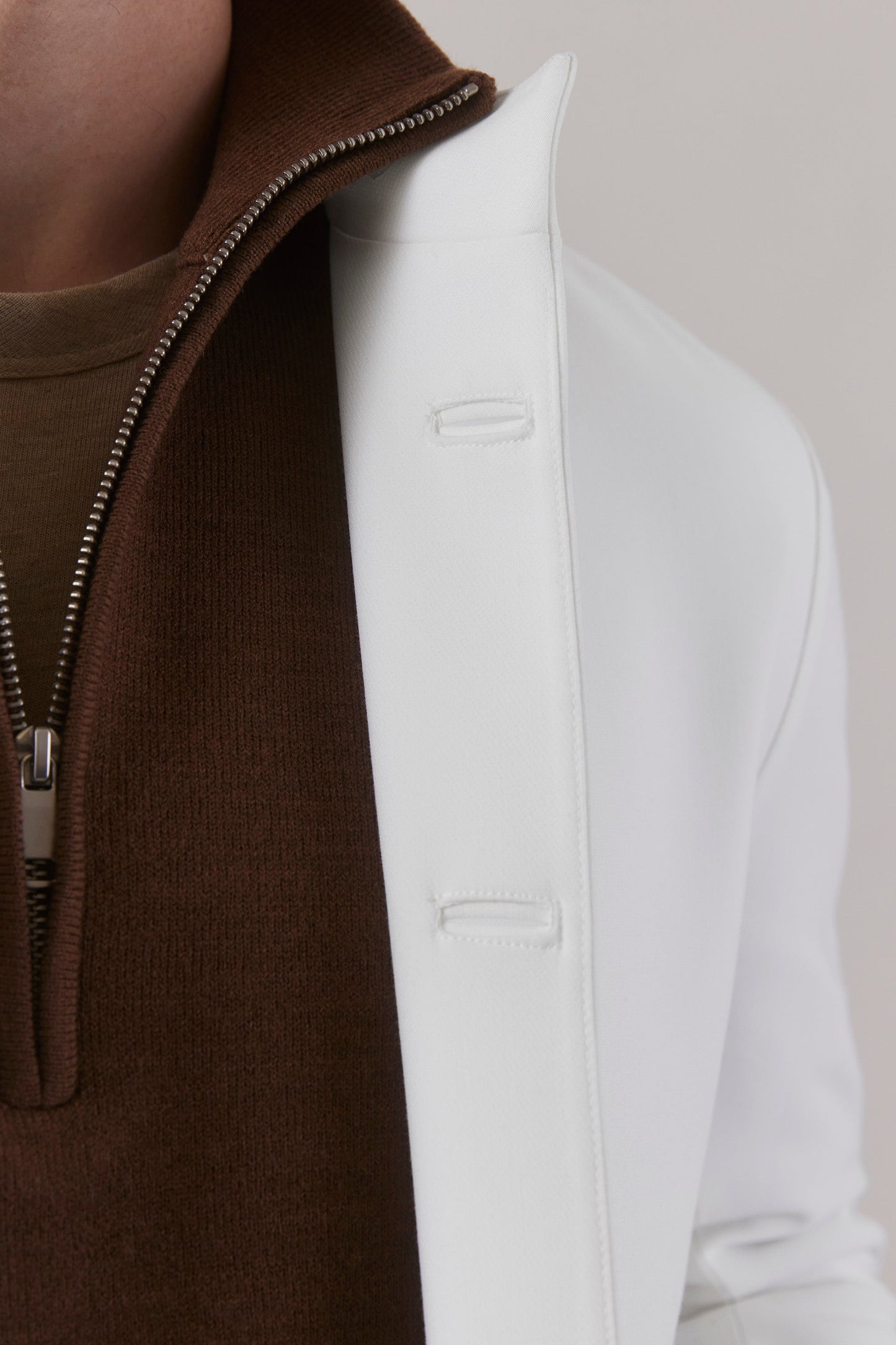 Modern Nehru Consult Lab Coat