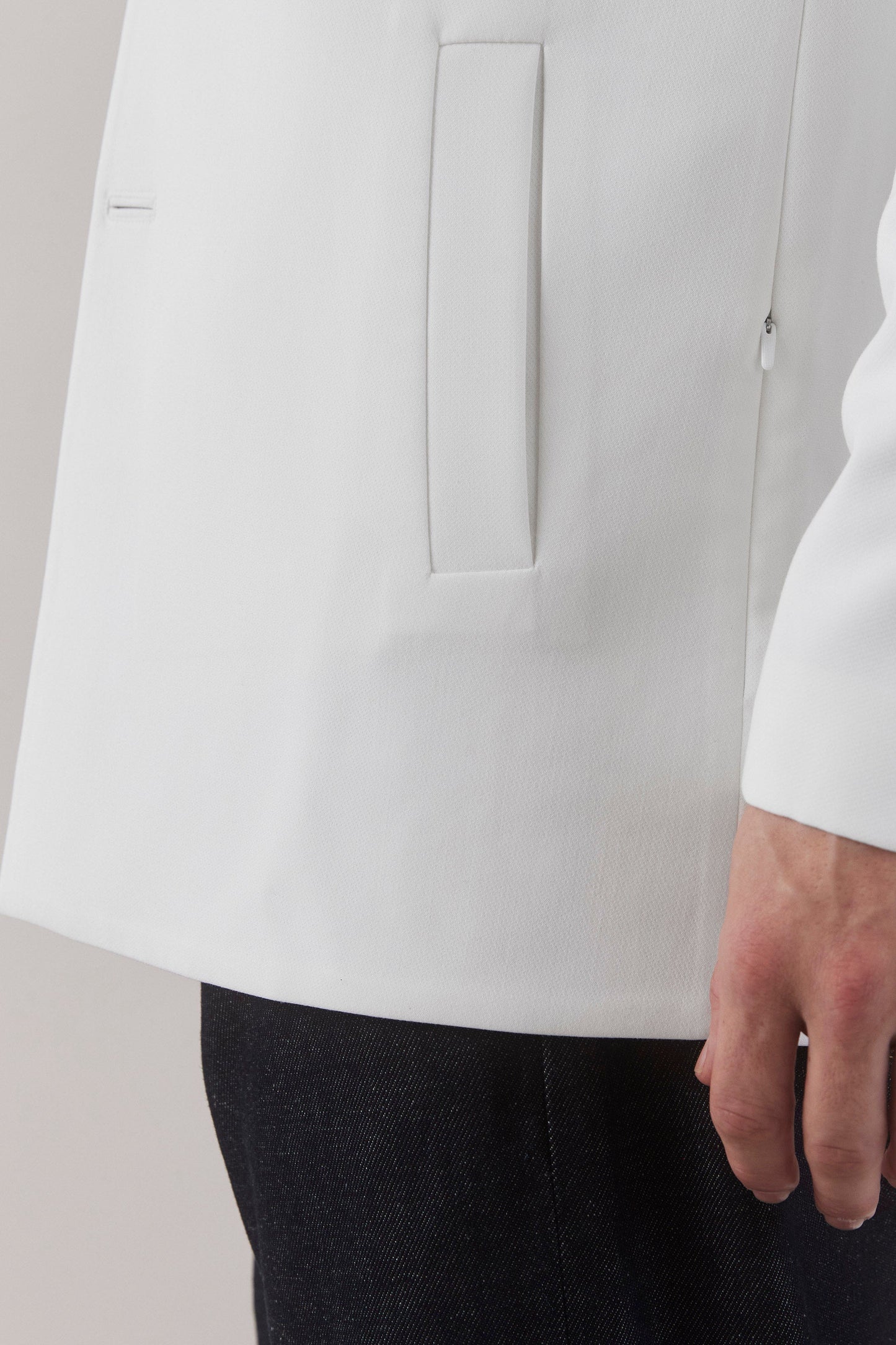 Modern Nehru Consult Lab Coat