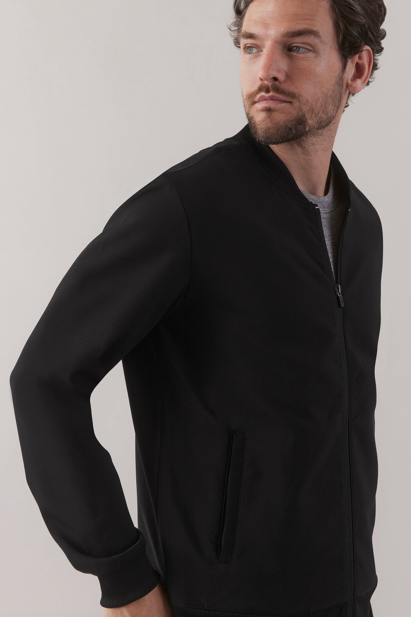 Monaco Clinical Jacket - Black