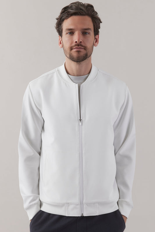 Monaco Clinical Jacket - White