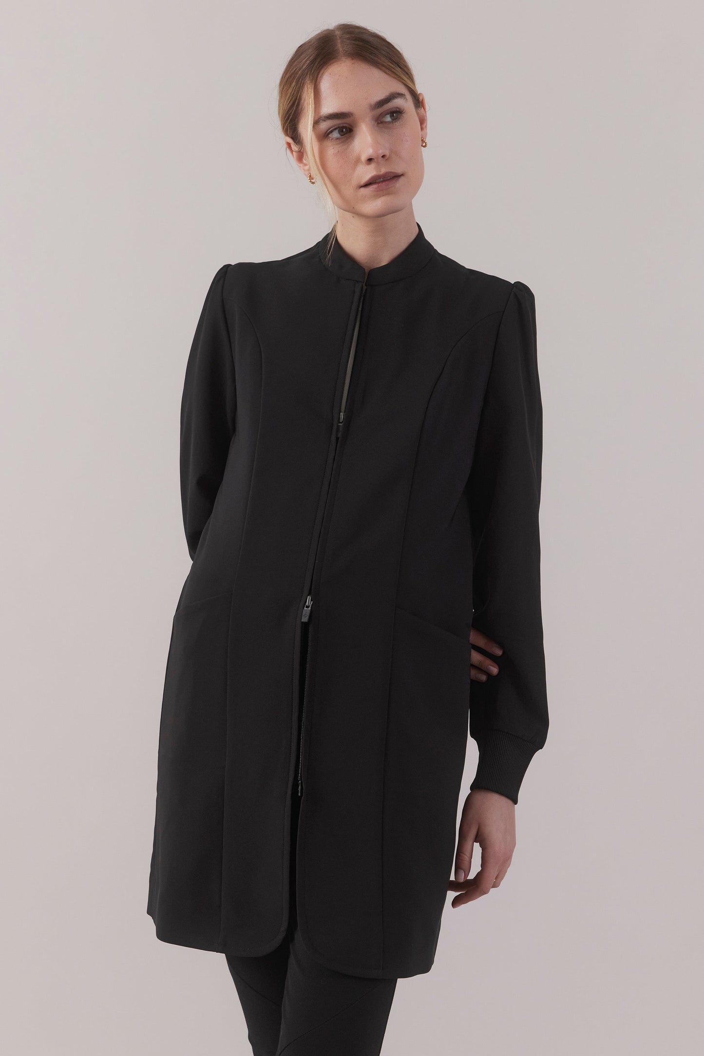 Femme Clinical Jacket- Black