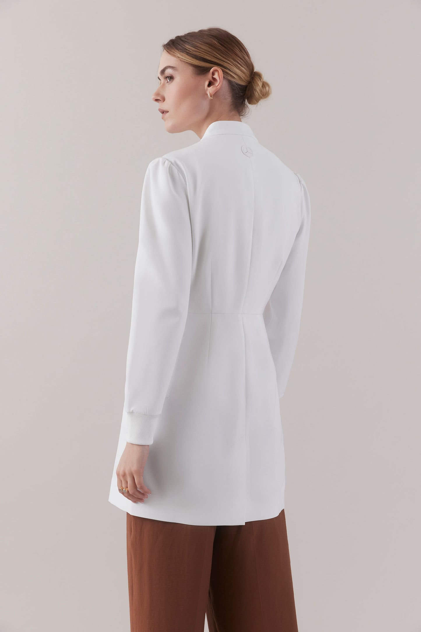 Femme Clinical Jacket- White