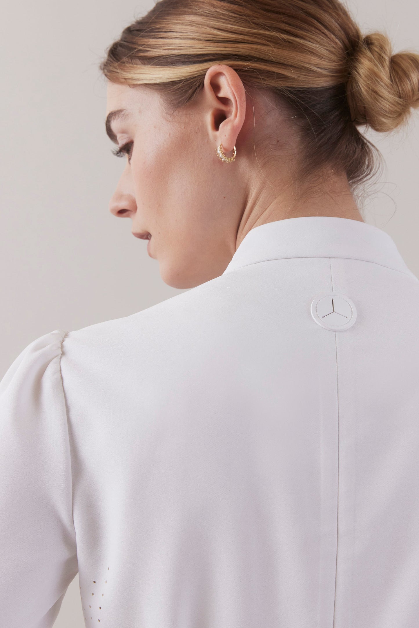 Femme Clinical Jacket- White